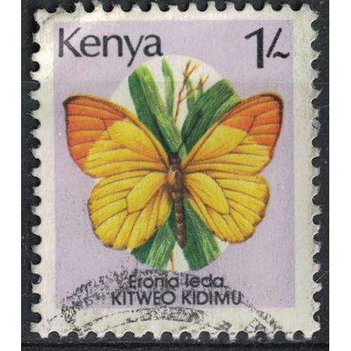 Kenya 1988 Oblitéré Used Buttefly Papillon Eronia Leda