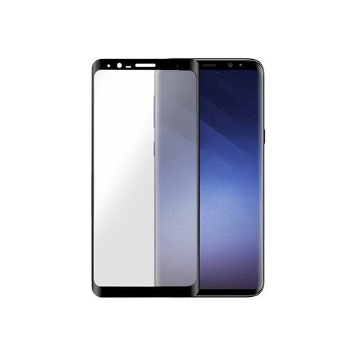 Bigben Connected - Protection D'écran Pour Téléphone Portable - Verre - Couleur De Cadre Noir - Pour Samsung Galaxy S9+