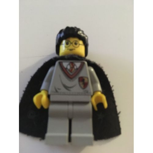 Lego - Mini-Figurine Harry Potter Avec Pull Gris Et Cape Argentée