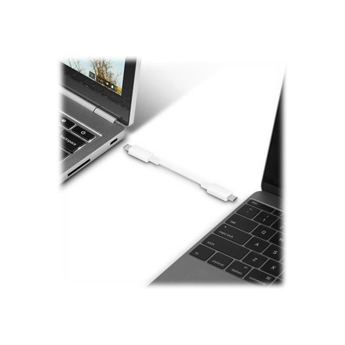 Macally - Câble USB - 24 pin USB-C (M) pour 24 pin USB-C (M) - USB 3.1 - 90 cm - blanc