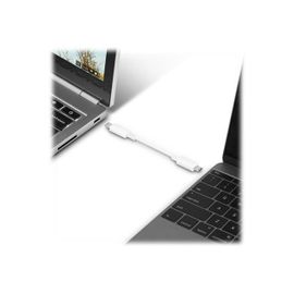 Macally - Câble USB - 24 pin USB-C (M) pour 24 pin USB-C (M) - USB 3.1 - 90 cm - blanc