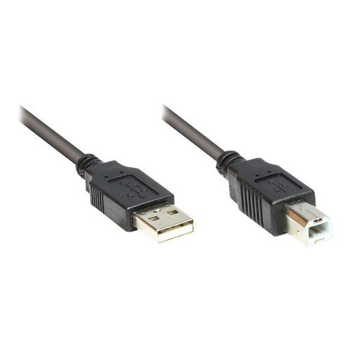Good Connections - Câble USB - USB (M) pour USB type B (M) - USB 2.0 - 1.8 m - noir