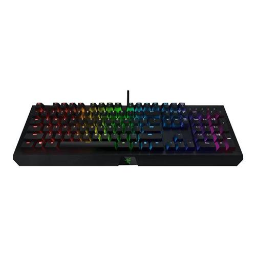 Razer BlackWidow X Chroma - Clavier - rétro-éclairé - USB - US - commutateur : Razer Green