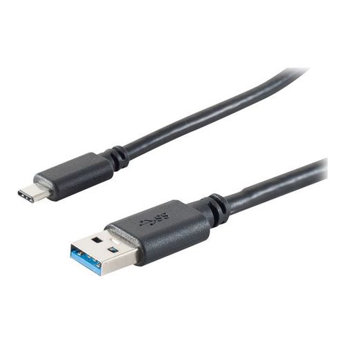 Helos - Câble USB - 24 pin USB-C (M) pour USB type A (M) - USB 3.0 - 1 m - moulé - noir