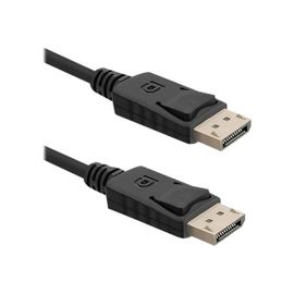 Qoltec - Câble DisplayPort - DisplayPort (M) pour DisplayPort (M) - DisplayPort 1.1 - 1.5 m