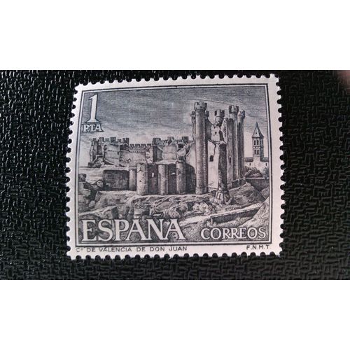 Timbre Espagne (Yt 1632 ) 1970 Château De Valence De Don Juan