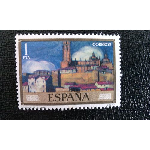 Timbre Espagne ( Yt 1675 ) 1971 Peintres: Ignacio Zuloaga