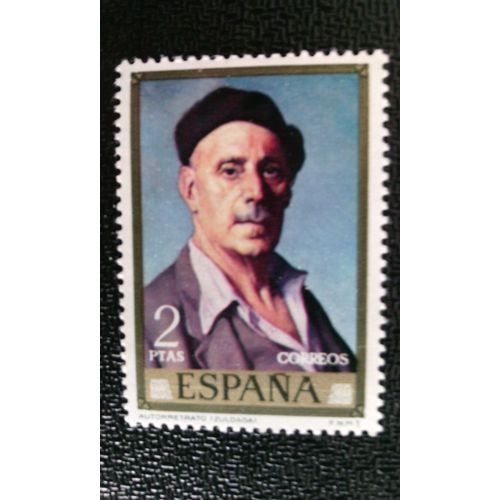 Timbre Espagne ( Yt 1677 ) 1971 Peintres: Ignacio Zuloaga
