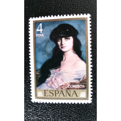 Timbre Espagne ( Yt 1679 ) 1971 Peintres: Ignacio Zuloaga