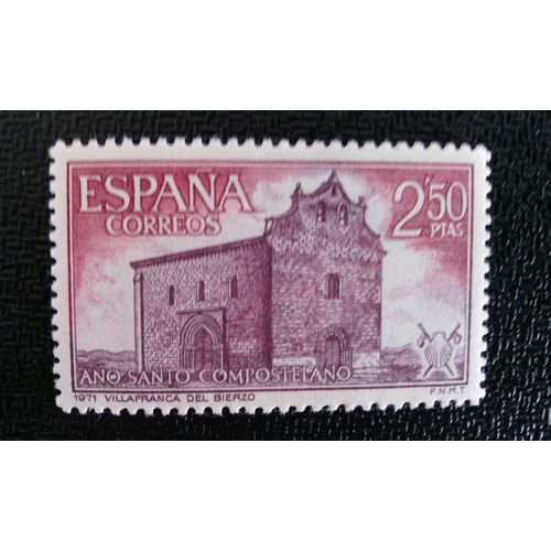 Timbre Espagne ( Yt 1720 ) 1971 Saint-Jacques De Compostelle