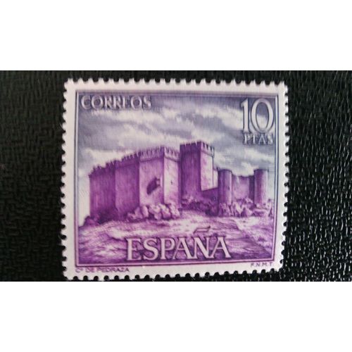Timbre Espagne ( Yt 1751 ) 1972 Château De Pedraza, Ségovie
