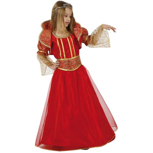 Déguisement Reine Médiévale Fille 7-9ans (130-145 Cm)