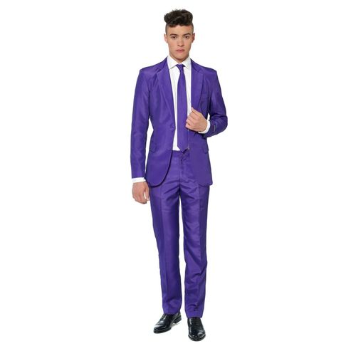 Costume Mr. Solid Violet Homme Suitmeister Large