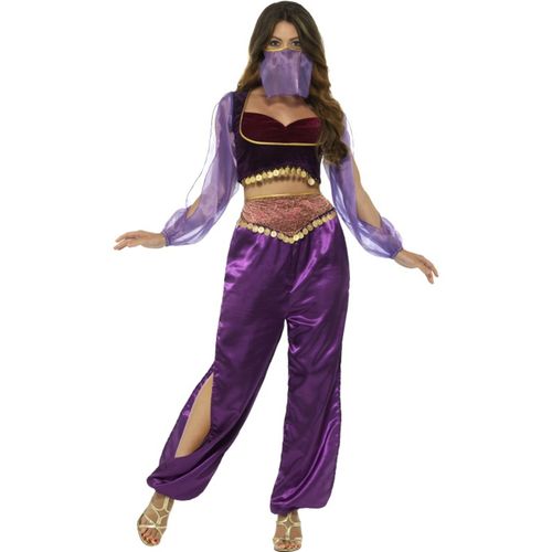 Déguisement Princesse Arabe Violette Femme Small