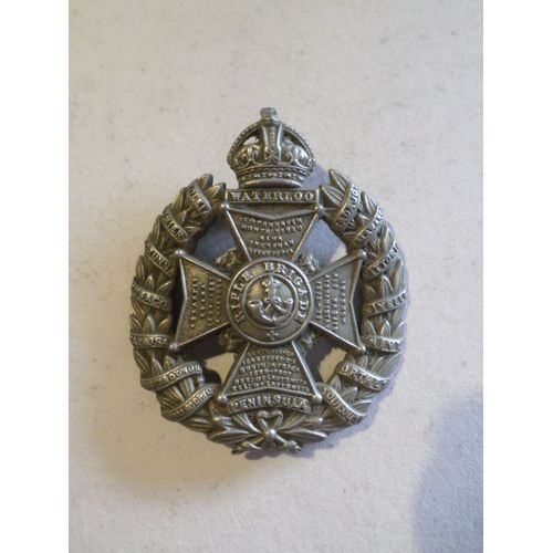 Insigne De Beret De La Rifle Brigade Gb Premiere Guerre Mondiale