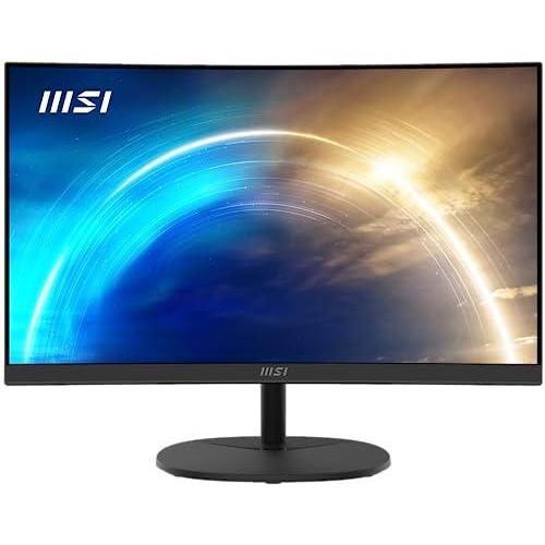 MSI PRO MP2412C - Écran LED - incurvé - 23.6" - 1920 x 1080 Full HD (1080p) @ 100 Hz - VA - 250 cd/m² - 3000:1 - 1 ms - HDMI, DisplayPort - haut-parleurs - noir