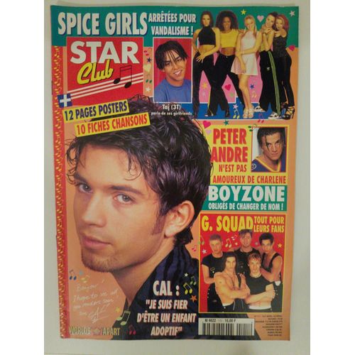 Star Club N111 Fev.97 Magazine Revue Marc Lavoine/Spice Girls/Worlds Apart/Alice Evans/Taj Des 3t/Alliage/Vanessa Demouy/Madonna/2b3/Boyzone/Virginie Théron/Pascal Obispo/Peter André/Lorenzo Lamas/G.S