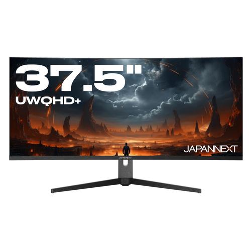 JapanNext JN-I375C144UQR-H | Écran PC Incurvé | 37.5" | UWQHD+ | 144Hz | USB-C (+ charge 65W)