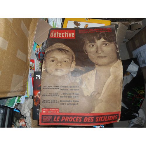 Detective / 693 / 09 Octobre 1959 / Le Proces Des Siciliens