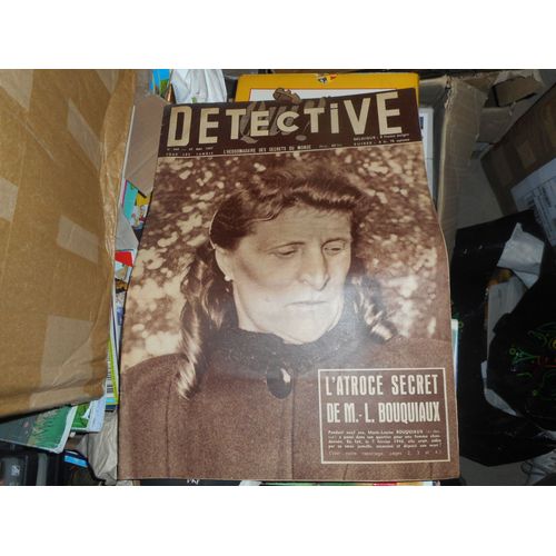 Qui Detective / 569 / 27 Mai 1957 / L'atroce Secret De M. - L. Bouquiaux