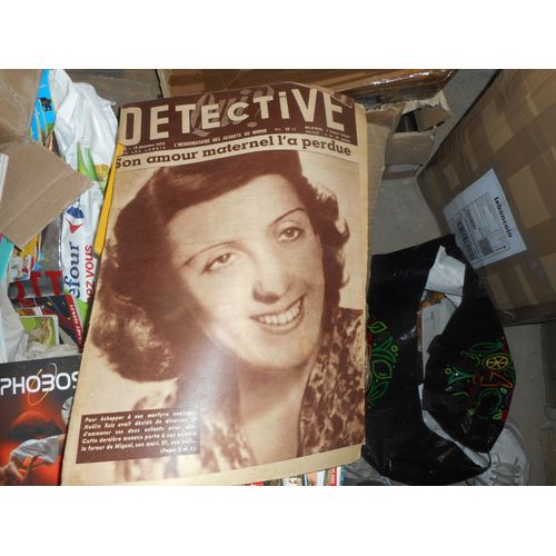 Qui Detective / 19 Decembre 1955 / Son Amour Maternel L' A Perdue ( Noëlie Ruiz )