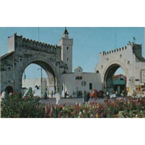 Carte Postale Xx Eme Siecle Tunis - Tunisie - Bab El Khadhra - Non Ecrite
