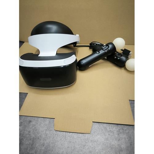 Casque Réalité Virtuelle Mk1 + Manettes Playstation Move Motion Ps4