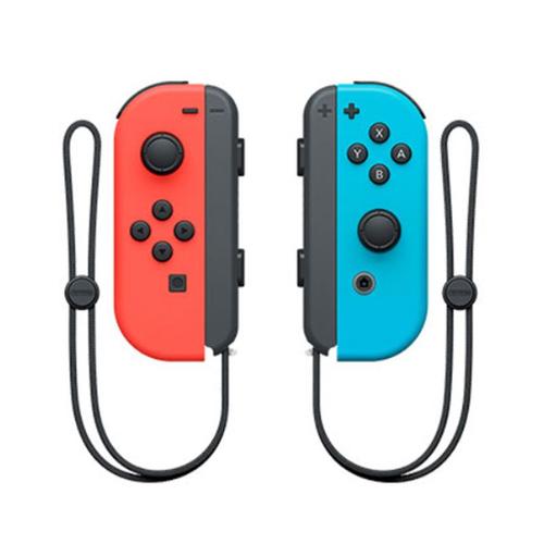 Manettes Pour Nintendo Switch, Paire De Manettes De Jeux Compatibles Joy-Con Nintendo Switch - Support Pour Anneaux De Fitness - Yuanbest - Rouge Et Bleu