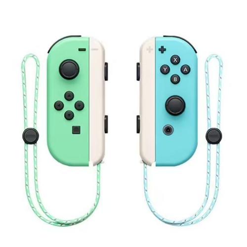Manettes Pour Nintendo Switch, Paire De Manettes De Jeux Compatibles Joy-Con Nintendo Switch - Support Pour Anneaux De Fitness - Yuanbest - Animal Crossing