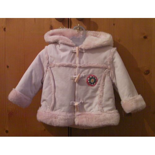Manteau Rose Mc Baby - Taille 3 Mois