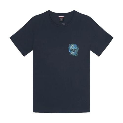 Tee Shirt Manches Courtes Le Temps Des Cerises Santiago Galaxy Tsh H Bleu Marine