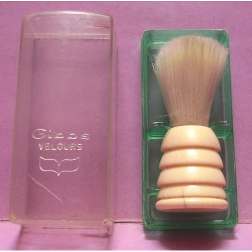Ancien Blaireau " Gibbs Velours " - Nylon Pur