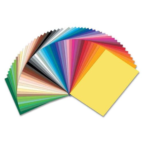 Folia Pack 50 Feuilles Couleur 250 X 350 Mm 130g Assorties