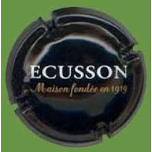 Capsule De Cidre = Écusson : Avec Variante Légende : " Maison Fondée En 1919 ", Écriture Dorée