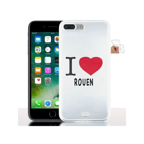 Coque Iphone 7 Plus Love Rouen - Housse, Coque Gel Tpu Love Me