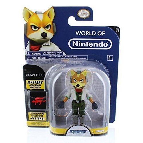World Of Nintendo Starfox Fox Mccloud Series 1-3 Figure 4.25 Nip 2015