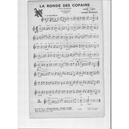 La Ronde Des Copains / Cher Accordeon