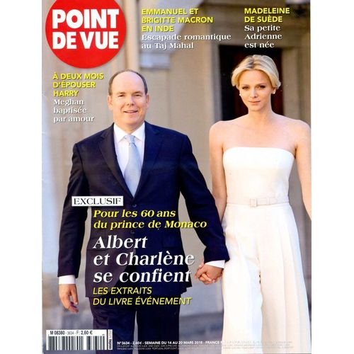 Point De Vue 3634 : Albert Et Charlène Se Confient