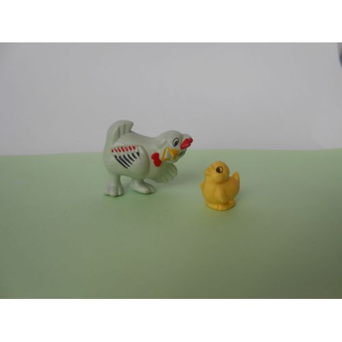 Kinder- Animaux Et Leur Petit - Série K96 Année 1995/1996 - K96-118 Poule Et Poussin