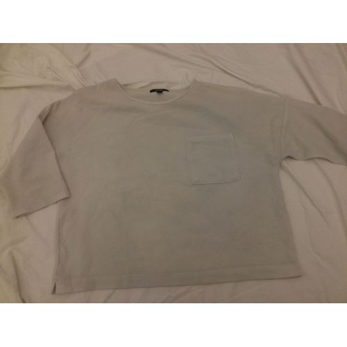 Pull Fluide Blanc Kiabi 12 Ans