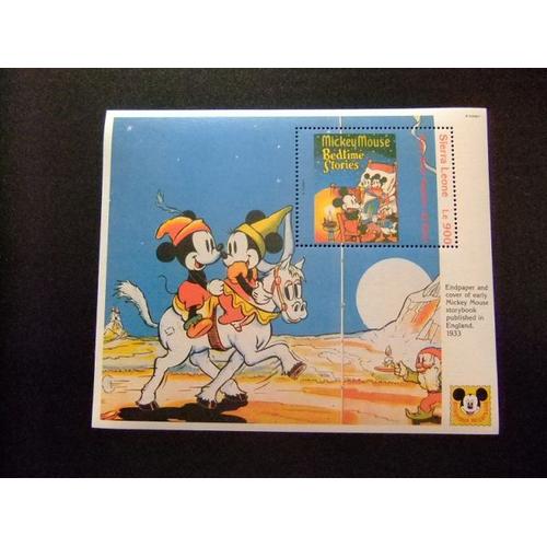 Sierra Leone 1992 Walt Disney Historias Para Dormir Yvert Bloc 210 ** Mnh