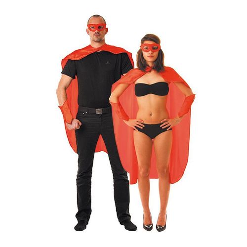 Kit Super Héros Rouge Adulte - 75947 - Taille Unique - Port 0¿