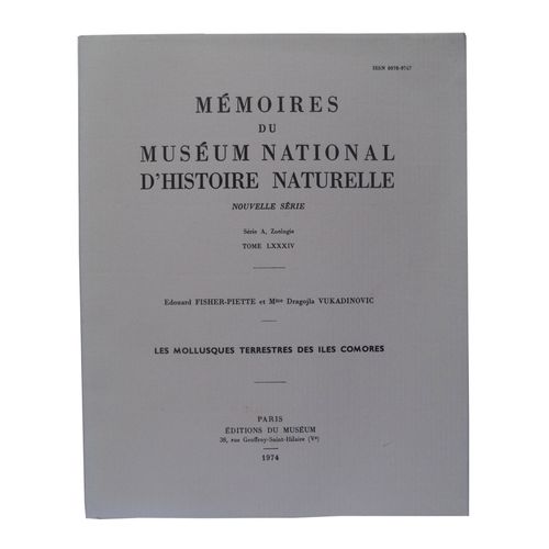 Les Mollusques Terrestres Des Îles Comores