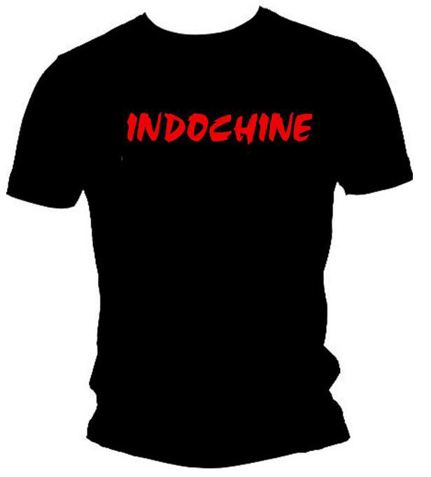 T shirt indochine noir pour homme taille S M L XL 2XL 3XL Rakuten