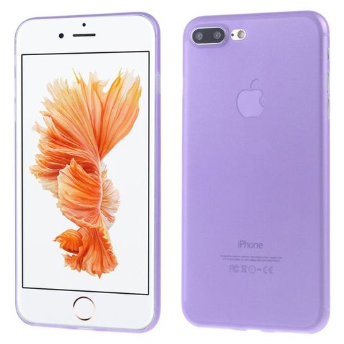 Coque Case Iphone 7 Plus (5"5) Ultra-Fine Violet Purple Silicone Souple (Tpu)