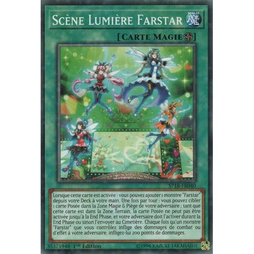 Yu-Gi-Oh! - Sp18-Fr040 - Scène Lumière Farstar - Starfoil Rare 1ère Édition