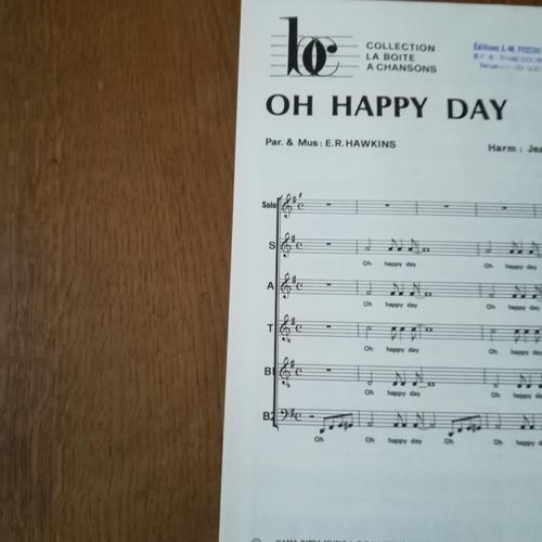 E.R. Hawkins, Oh Happy Day, Arrangement Pour Choeur