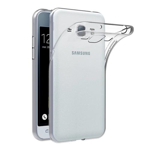 Coque Case Samsung Galaxy J1 (2016) Gel Transparent Clear Silicone Souple (Tpu)