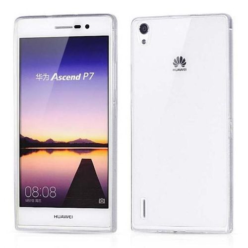 Coque Case Huawei Ascend P7 Gel Transparent Clear Silicone Souple (Tpu)