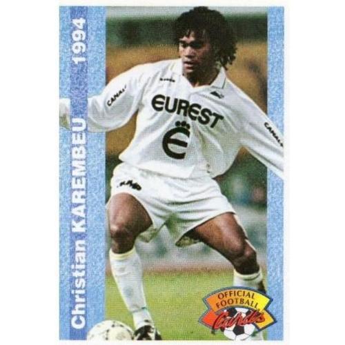 95 Christian Karembeu - Fc Nantes - Panini Official Football Cards 1994